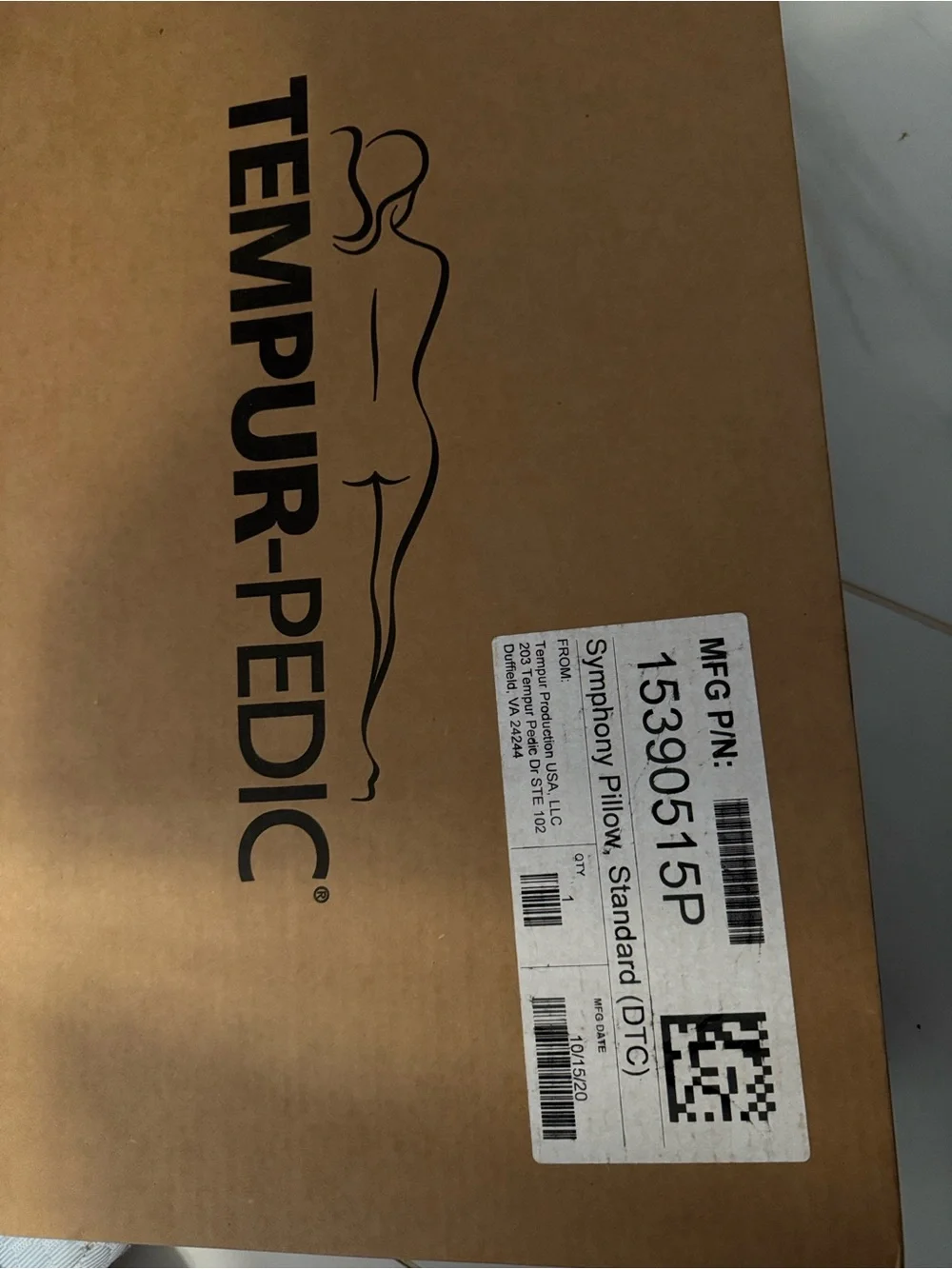 Tempur-pedic symphony pillow. Brand new still in original packaging.